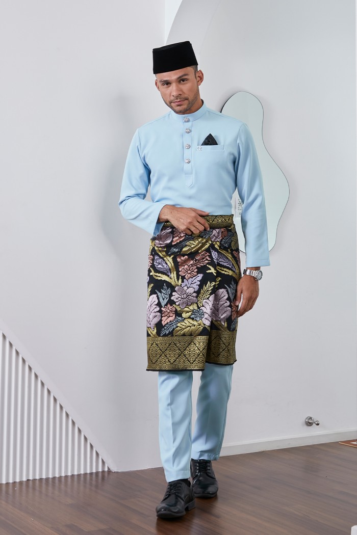Baju Melayu Yusoff - Sky Blue